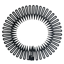 Load image into Gallery viewer, 10 pcs set Hair Comb Headbands Stretch Flexible Plastic Circle
