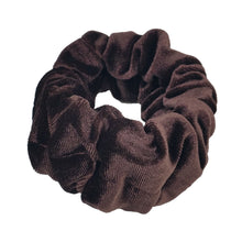 Load image into Gallery viewer, 6 XERU Premium Velvet Scrunchies with Double Rubberbands Hair Ties Elastic
