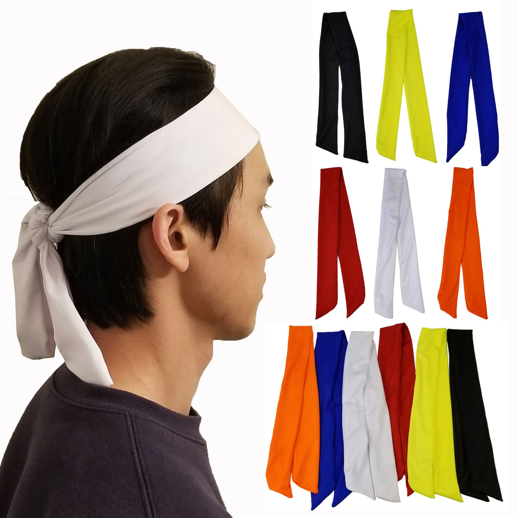 Youth Sports Headbands Hair Tie Tennis Running Basketball Soccer Stretchable