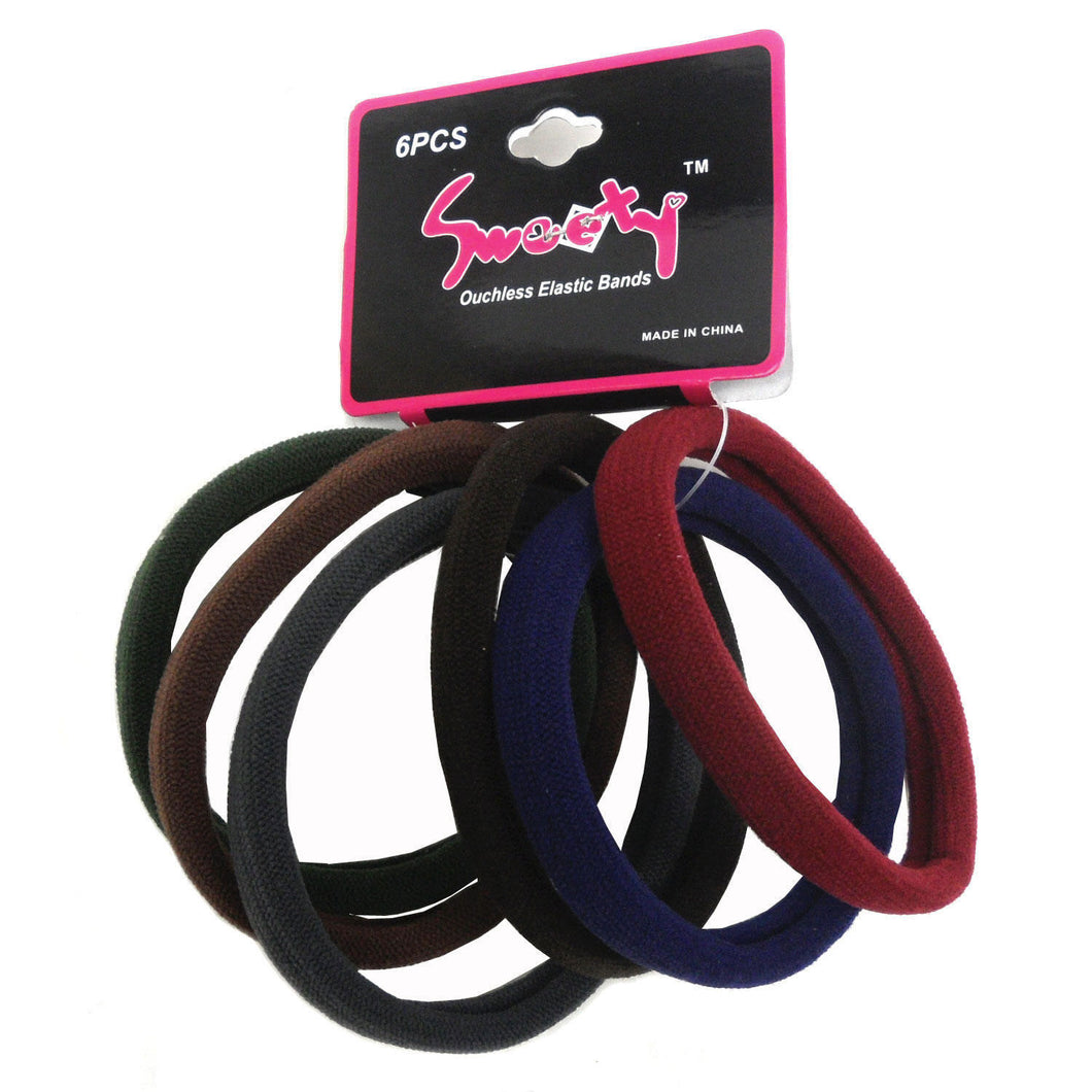 72 PCS Large Seamless Elastic Hair Ties Bands Rope Ponytail Scrunchies Hair Holder Bangle Bracelet Seamless