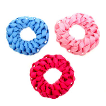 Load image into Gallery viewer, 12 PCS Shoelace Elastic Hair Ties Bands Rope Ponytail Scrunchies Hair Holder Bangle Bracelet
